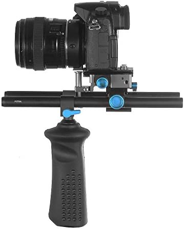 FOTGA DP3000 M1 с с едно изземване/Дръжка с Рельсовым Зажимным Блок за инсталиране на огледално-рефлексен фотоапарат с щанга
