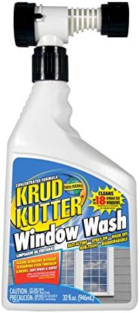 Препарат за миене на прозорци Krud Kutter WW32H4, 32 грама, Прозрачно (опаковка от 3 броя)