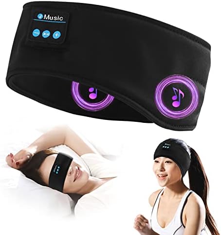 LeekaoWee 2023New Sleep Headset, спортна Bluetooth слушалки за сън, с ультратонкими със стерео говорители с висока разделителна способност, подходящи за спане, спорт, джогинг, йога, бе