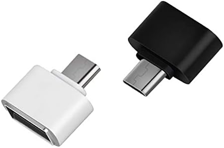 USB Адаптер-C Female USB 3.0 Male (2 опаковки), който е съвместим с вашето устройство vivo V1955A Multi use converting, добавя функции, като например клавиатури, флаш памети, мишки и т.н. (Черен)