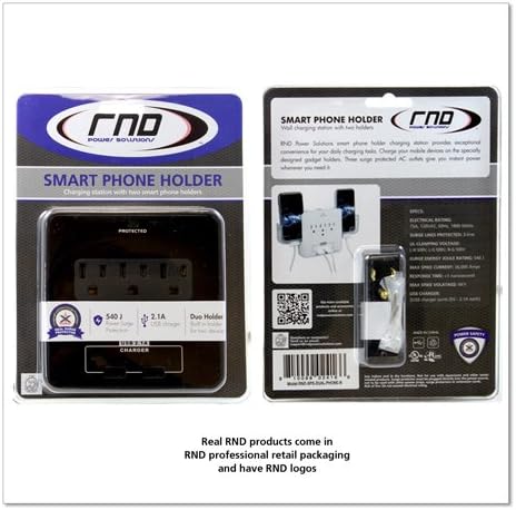 Стенни електроцентрала RND Power Solutions включва 3 контакта на променлив ток и 2 USB порта със защита от пренапрежение и 2