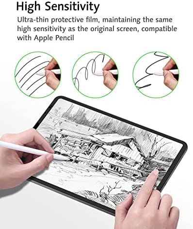 Защитно фолио Bioton Paperfeel Pro, съвместима с iPad Air 5/4-то поколение 10,9 инча (2022/2020) и iPad Pro 11