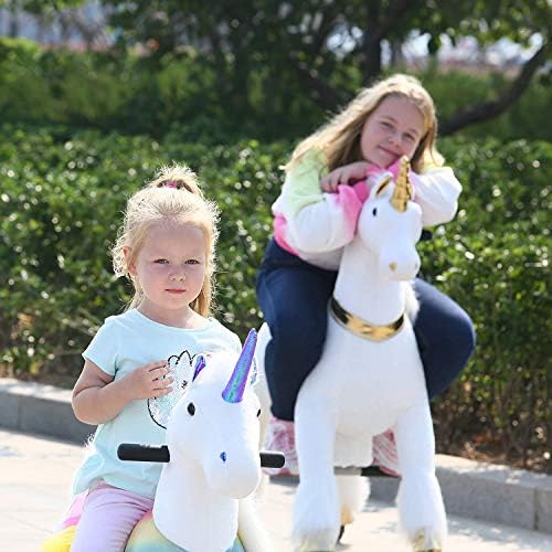 Gidygo Kids Ролята на Ходячем Еднорога, Играчка за езда на Коне-Шейкър за деца от 5-12 години