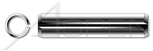 (250 бр.) M8 X 50 мм, ISO 8752, Метричен, Извити Щифтове с прорези, Сверхпрочный, Неръждаема стомана AISI 301
