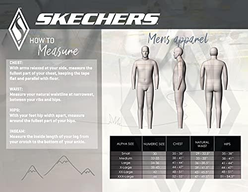Мъжки серия Skechers Go Walk Movement 7 инча късометражен