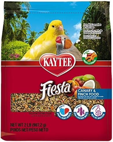 Храна за канарчета и чинки Kaytee Фиеста, 2-фунтовый пакет