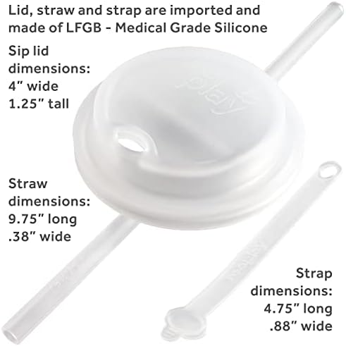 Пластмасови Чаши за пътуване Re Play обем 24 грама за възрастни с капак от медицински силикон, корк и соломинкой, произведени