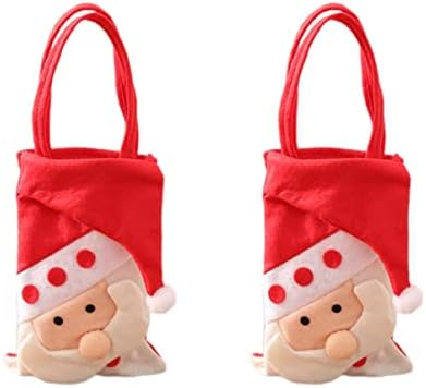 ABOOFAN 2pcsbags Доставка Коледна Детска Коледна Чанта С Дръжка В полза на Коледа, Не е за парти, Подарък за Празника на Дядо