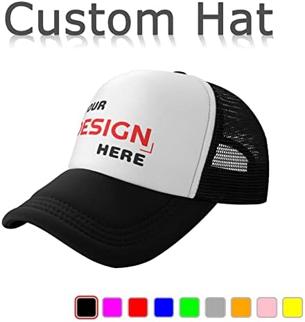 Потребителски Шапки за Мъже Жени Добавете Своето Име, Лого, Снимка Дизайн Персонализирани Шапки шофьор на камион Регулируема бейзболна шапка като подаръци