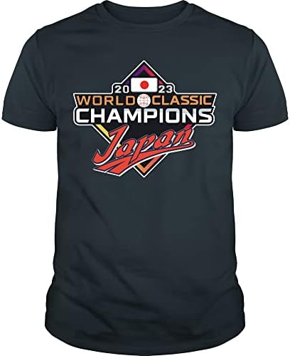 Тениска World Champions класика 2023 Тениска Японски бейзбол екип World Classic Samurai Champion
