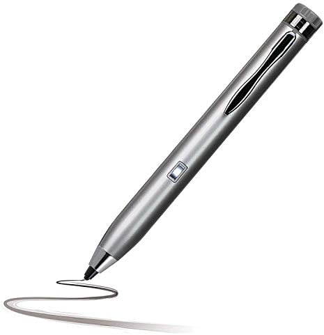 Активен цифров стилус Navitech Silver Mini Fine Point, Съвместим с лаптоп 2 в 1 серия Inspiron 15 7000