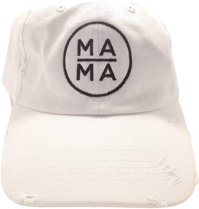 Проблем кръг Мамина бейзболна шапка Мамина Шапка Подарък за Деня на майката в Деня на раждане (майка ми шапка)