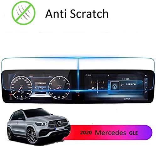 Защитно фолио за екрана, съвместима с 12,3-инчов сензорен екран Mercedes Benz GLE GLS 2020-2023 години, ZFM