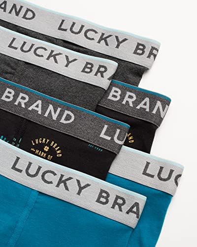 Мъжко бельо Lucky Brand - Ежедневни Ластични Гащи-боксерки (6 опаковки)