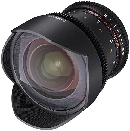 Широкоъгълен кинообъектив Samyang SYDS14M-N VDSLR II 14 Т3.1 за фотоапарати Nikon (FX)