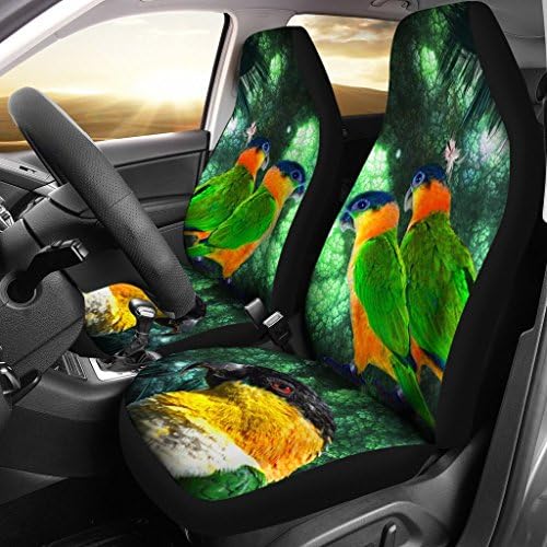 Калъфи за автомобилни седалки с принтом Caique Parrot