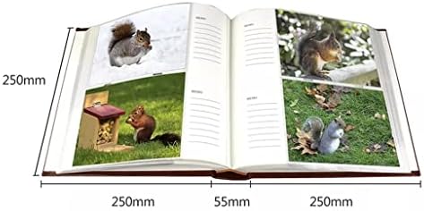 MGWYE 6-Инчов Фотоалбум с редуващи се в кожена корица в Ретро стил, Фото албум, Творчески Семеен Фотоалбум, Албум за Скрапа,