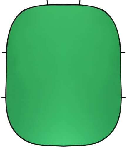 Удароустойчив сгъваем фон с размери 8 x 10 инча (Цветно-зелен)