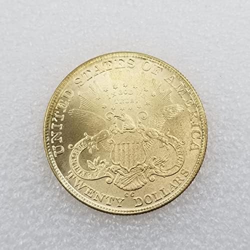 Старинни Занаяти 1885 CC Издание на Американските Златни Монети Чуждестранни Сребърни Долара Сребърни Кръгове