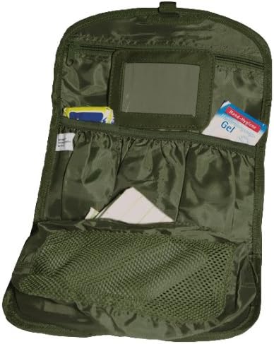 Чанта за тоалетни принадлежности Британската армия Mil-Tec цвят на Зехтин