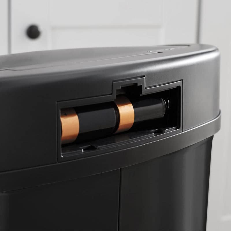 Кухненска кофа за боклук GENIGW с датчик за движение, Кофи за боклук от неръждаема стомана (Цвят: D, размер: 1)