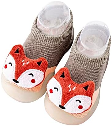 Модел обувки за момичета, Лятна и Есенна Удобни обувки за деца, сладки бебешки Окото дишащи обувки с шарени кученце Динозавър