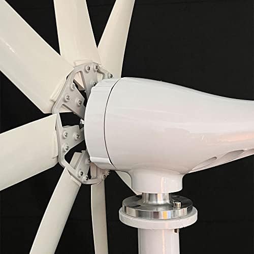 OLONETO 2000 W Малошумная Вятърна турбина 8 Остриета с контролер MPPT Висока ефективност 48 24 12 В Малка Вятърна турбина