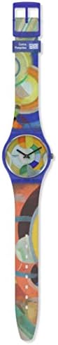 Мъжки часовник Swatch Carousel от Robert Delaunay (модел: GZ712)