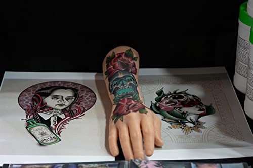 Килограм Плът Практика Татуировки Ръка С Силиконовата Татуировка на Китката Изкуствена Кожа за добрите Практики