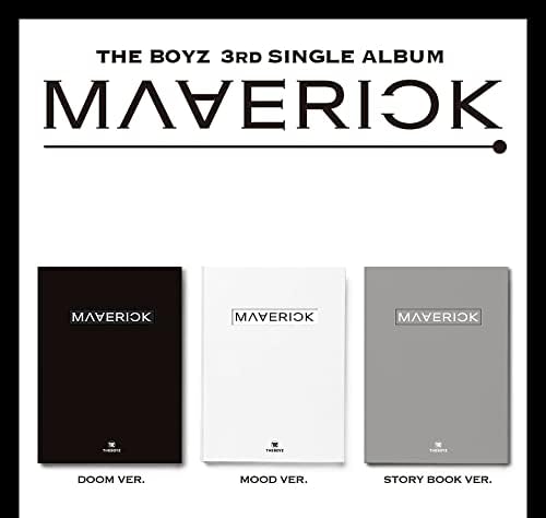 THE BOYZ - MAVERICK (3-ти сингловый албум) - Албум + Допълнителен набор от фотокарточек (версия на DOOM)
