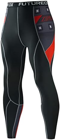 Мъжки Спортни Компресия Шорти Cool Dry, Чорапогащи за активно Бягане с Цветен Блок Sports Performance