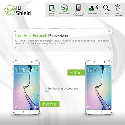 Защитно фолио IQ Shield, която е Съвместима с Samsung Galaxy A5 LiquidSkin, Антипузырьковая Прозрачен филм