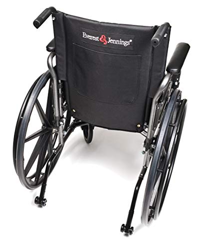 Инвалидна количка Everest & Jennings Traveler L4, сверхлегкая, за възрастни с регулируема по височина седалка от 16x16 см