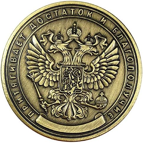 Руска Реплика Възпоменателна Монета Стая Милион рубли Медальон, Декорация на Дома, Колекция в Европейски Стил 1 Колекция от художествени изделия Ръчна изработка