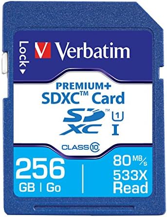 Карта памет Verbatim 256GB PremiumPlus 533X SDXC, UHS-I Class 10, 98730