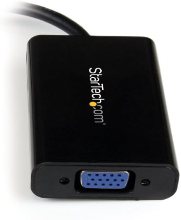 StarTech.com Конвертор Micro HDMI към VGA Адаптер с аудио за смартфони / Ультрабуков / таблетка 1920x1080 - Micro HDMI Male to VGA Female (MCHD2VGAA2)