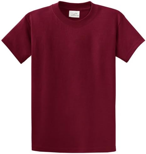 Тениски от памук Joe's USA за мъже в тежка категория с тегло 6,1 унции Обикновени, Големи и високи размери