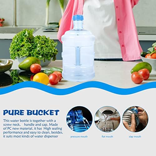 Бутилираната Вода е 5 Литра Бутилка За Вода Пластмасова Корончатая Капак за многократна употреба Контейнер