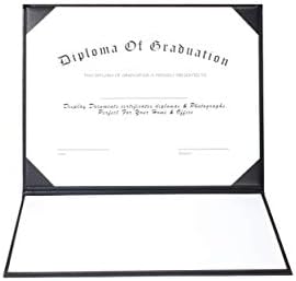 Корица за диплома с релефни MyGradDay 8,5x11 Притежател на Диплома Корица за абитуриентски сертификат От Гладка Кожа с Размерите