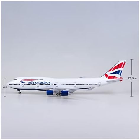 Подбрани Модели на самолети от смола от сплав HATHAT в мащаб 1 150 B747 British Airways Модел самолет Играчка