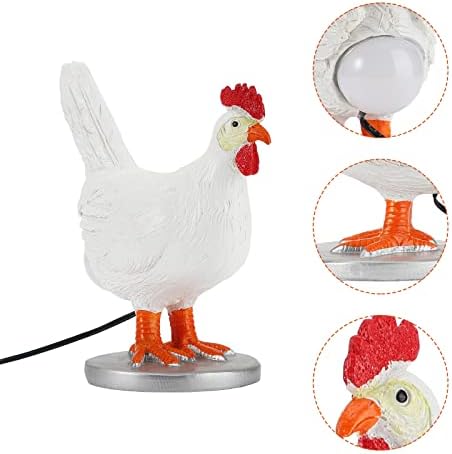 Firlar Забавна Лампа с Пиле, Настолна Лампа във формата на животно, USB Лампа за Таксидермии Кокоши Яйца, Лампа за Пиле, Снася