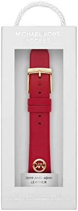 Въжета за ремкомплекта Michael Kors MKS8045 за Apple Watch, Женски, Червена, червена