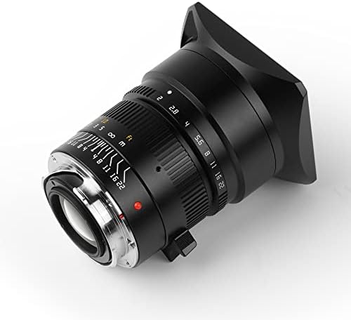 TTArtisan APO-M 35 мм f2 Полнокадровый обектива на камерата ASPH с ръчно фокусиране Leica M Mount е Съвместим с M2 M3