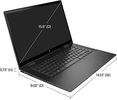 Лаптоп HP Envy x360 2-в-1, сензорен екран 15,6 FHD, процесор AMD Ryzen 5 5625U, 16 GB оперативна памет, 256 GB SSD-диск,