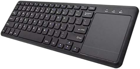 Клавиатурата на BoxWave, съвместима с ASUS VivoBook 15X (M1503) - Клавиатура MediaOne със сензорен панел, клавиатура