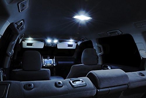 Вътрешен led лампа XtremeVision за Nissan Titan 2004-2015 (16 бр), Студен бял Комплект вътрешни led + Инструмент за