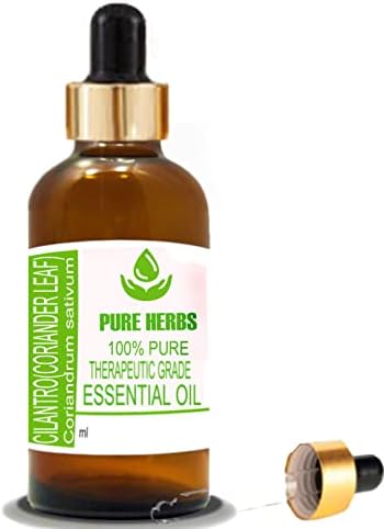 Чисти билки Кориандър (Лист кориандър) (Coriandrum Sativum) е Чисто и Натурално Етерично масло Терапевтичен