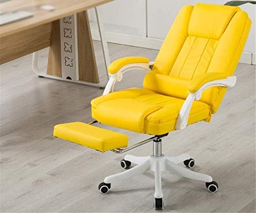 Креативна Лекота Удобно Многофункционално Офис стол, Въртящо се кресло с Подложки за краката, за Офиси, Конферентни