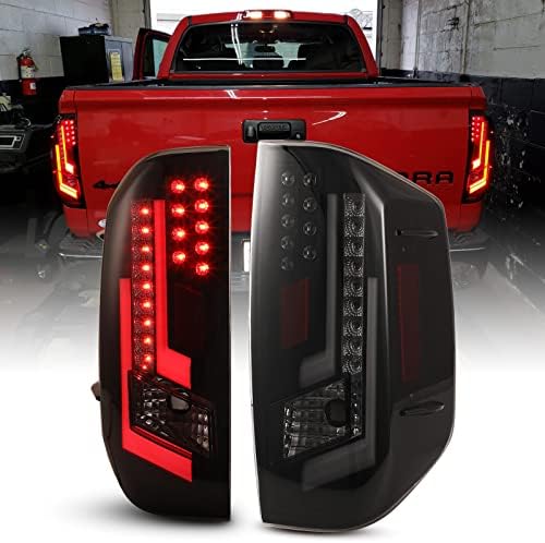Задните светлини AUTOFREE LED DRL за Toyota Tundra 2014-2021, Задни Светлини с led Указател на завоя/стоп-сигнал,