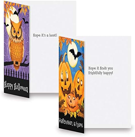 Най-актуалния набор от поздравителни картички Честит Haunting на Хелоуин - Тематични набор от празнични картички